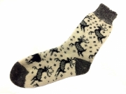Шерстяные носки мужские Олени (арт. 1197)