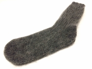 Шерстяные носки из козьего пуха серые (арт. 1192)