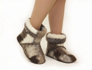 Носки-чарапе из натуральной шерсти Печворк (арт. 901-03)